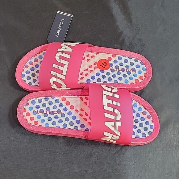 BRAND NEW WOMEN"S NAUTICA ESMERAY SLIDES ROUND TOE SANDAL - Picture 6 of 13